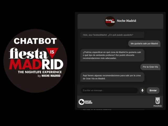 Nuevo Chatbot de Fiesta is Madrid